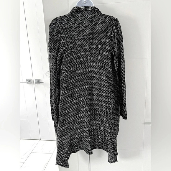 Dynamite/ 🧂Knit  salt & pepper open front cardigan/ Size US XS - Picture 2 of 10